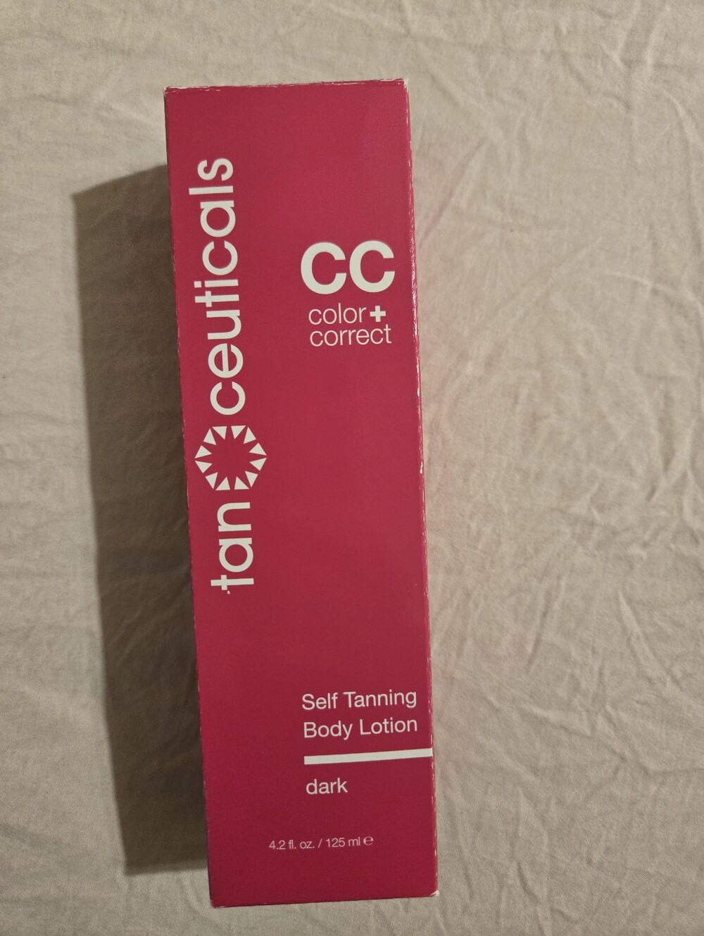 Tan Ceuticals CC Color+Correct Self Tanning Body Lotion - Dark (Pink)